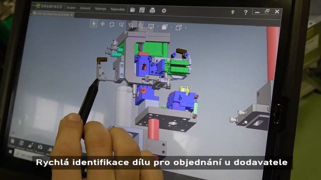 Aplikace rozšířené reality (AR) v rámci konceptu "Smart factory" Schneider Electric a.s. Písek
