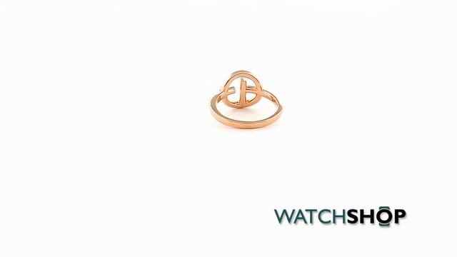 Emporio Armani Jewellery Ladies' Sterling Silver Revealed Identity EA Ring (EG3200221508) смотреть онлайн