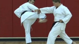 Jiyu ippon kumite - Gyakuzuki