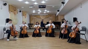 Е Медведовский Гамма джаз исполняет ансамбль виолончелистов Виола