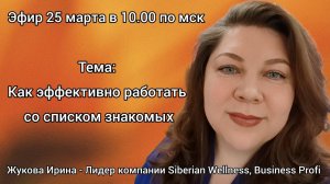 Как эффективно работать со списком знакомых