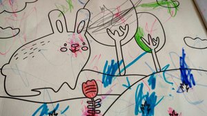 рисование с детьми, раскрашиваем, детские развивающие игры