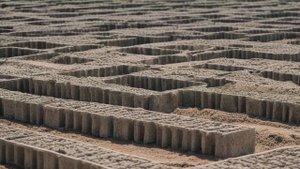 Геосетка – описание материала и применение