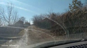 Проезд по улице Приозерке СНТ Прогресс массив Тургеневка