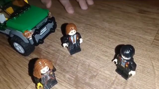 ЛЕГО майнкрафт Путешествие Гарри Поттера и Гермионыно что-то пошло не так