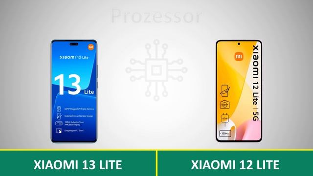 Xiaomi 13 Lite vs Xiaomi 12 Lite Deutsch | Vergleich