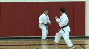 Jiyu ippon kumite - Mawashigeri