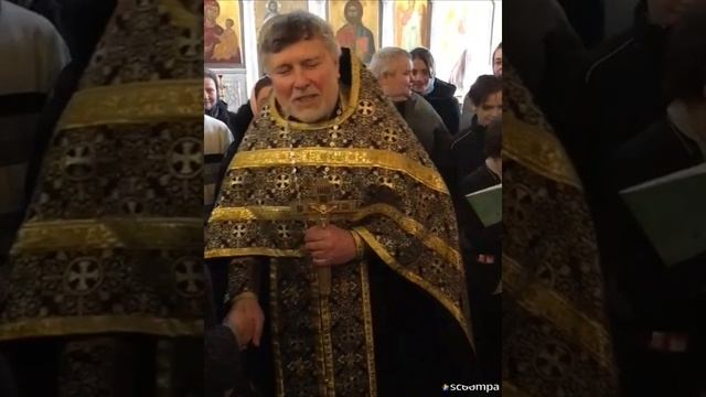 #юмор и церковь. Батюшка импровизирует...