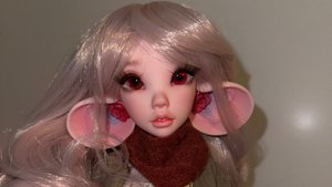 Кукла бжд рекаст милая мышка 🐭 с ozon Китай