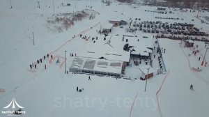Обзор классических шатров на объектах наших клиентов