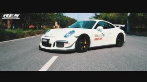 Porsche 911 GT3 RES Racing Exhaust Выхлопные системы
