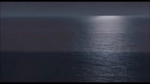 Футаж Лунная дорожка в море