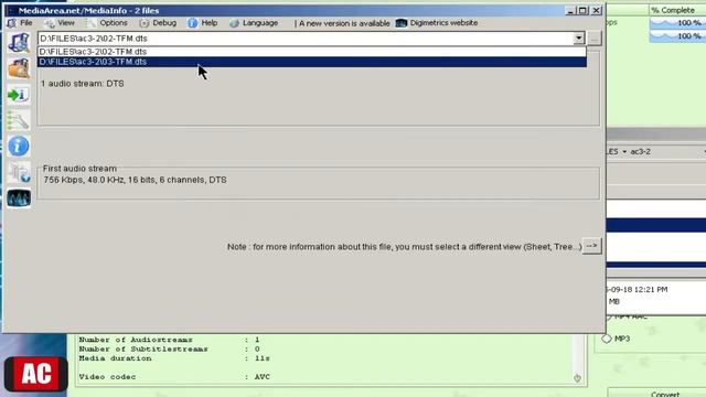 Convert AC3 5.1 to DTS 5.1 on Windows-TFM Audio Tool смотреть онлайн