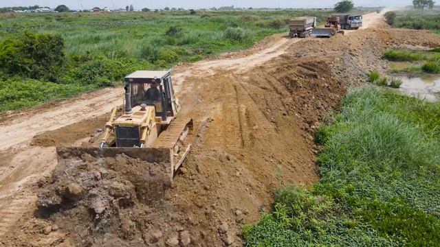 Строительство, грунтовая дорога , засыпка , реставрация