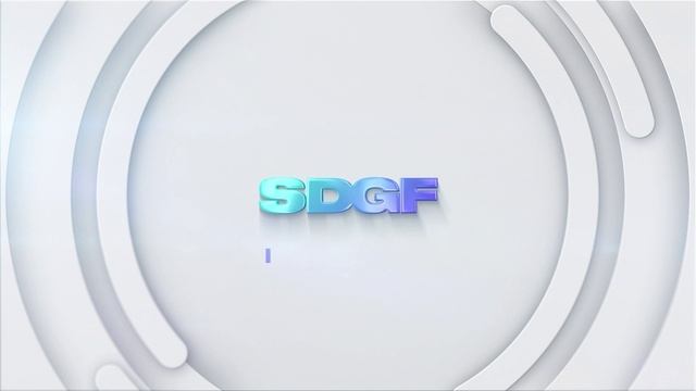 Видео логотипа SDGF