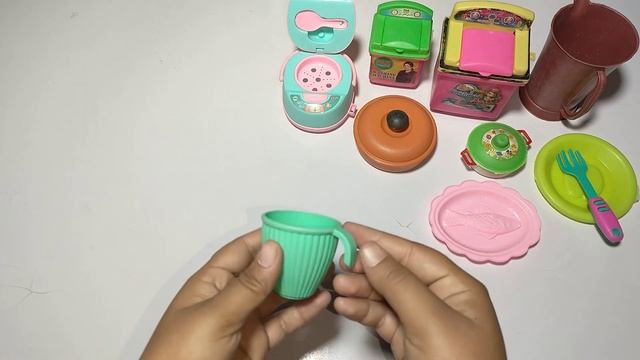 4 Minutes Satisfying With Unboxing Hello Kitty Cooking Kitchen Set ASMR | Unboxing Miniature Toy