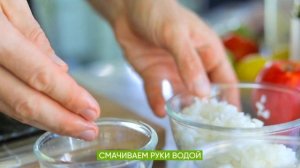ГОРЯЧИЕ РОЛЛЫ в ХРУСТЯЩЕЙ ПАНИРОВКЕ с азиатским соусом