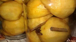 Пряные консервированные персики