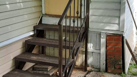 Уличная лестница в дом смотреть онлайн