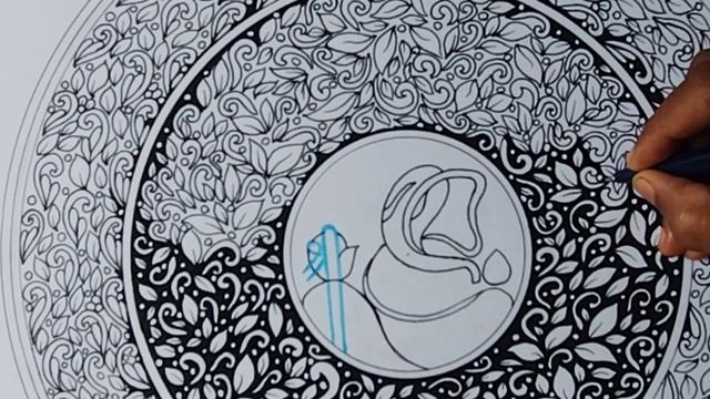 Mandala Art of Shri Ganesha/Mandala Art #125/1000 смотреть онлайн