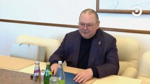 Олег Мельниченко в Казани провел встречу с председателем Госсовета РТ Фаридом Мухаметшиным