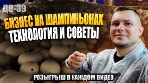 ВЫРАЩИВАНИЕ ШАМПИНЬОНОВ КРУГЛЫЙ ГОД | ДВ39