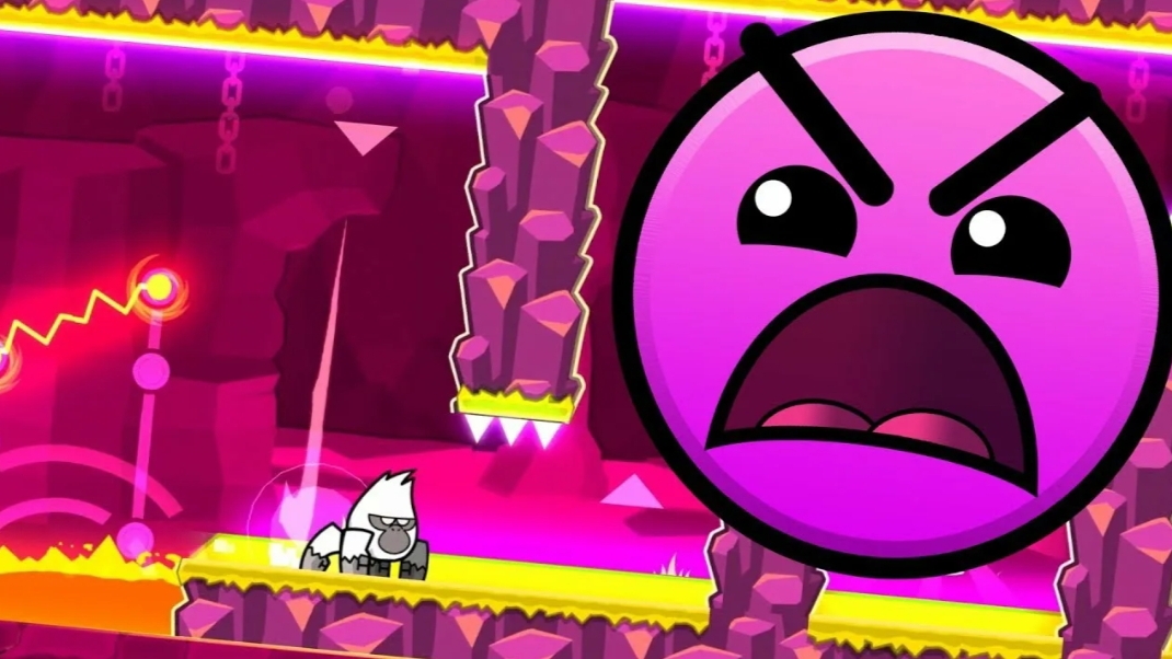 fingerdash на 1 и 2 монету | geometry dash | deadlocked