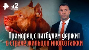 Приморец с питбулем держит в страхе жильцов многоэтажки