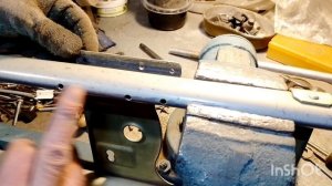 Восстановление крепления пластины на кильсоне