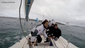 Поворот фордевинд с генакером