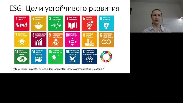 ESG. Цели устойчивого развития ООН