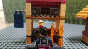 lego пожар