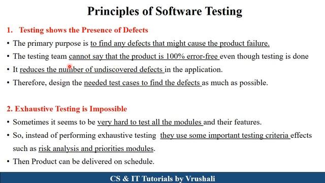 SE 41: Introduction & Principles of Software Testing