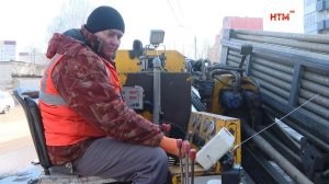 Реконструкция водопровода на ул. А. Лусс и ул. Пушкина