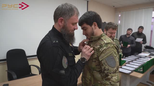 В РУС имени В.В. Путина состоялось награждение сотрудников службы безопасности учебного центра