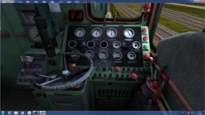 Запуск тепловоза ТЭМ-2.