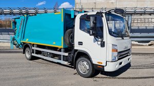 Мусоровоз с задней загрузкой 8м³ на шасси JAC N90