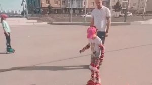 Обучение катанию на роликах