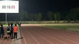 Sri Ganganagar, Rajasthan 200m. 🔥🔥 time trial 🤯🤯🤯  New (PB) 1.sourabh 2.karan    Night trial 🌙🌚  🥵✌