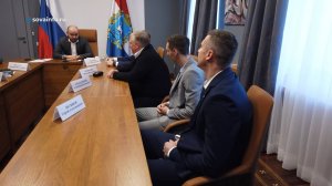 Встреча Вячеслава Федорищева с представителями "Крыльев Советов"