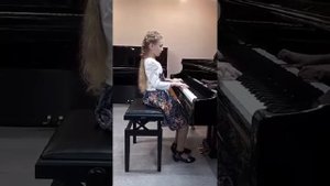 И. С. Бах"Трехголосная инвенция" (ля - минор)