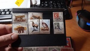 Смотрим марки Испании.филателия марки хобби stamp philately hobby