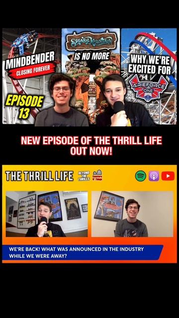 Episode 13 OUT NOW! Discussing MindBender and Splash Mountain Closing #shorts #splashmountain смотреть онлайн