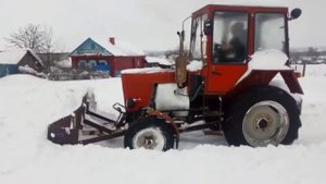 Чистка снега 2019 Т-3069(Т-25) может