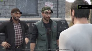 Русские в GTA 5.Миссия с рускоговорящим персонажем