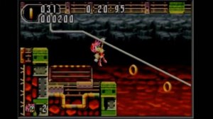 Sonic Advance 2 (GameBoy Advance) Hot Crater