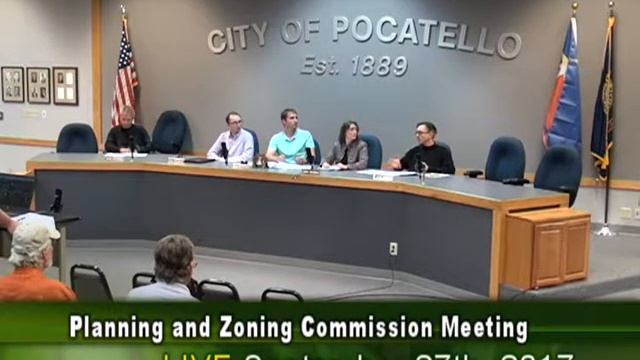 Planning & Zoning Commission - 09/27/17 смотреть онлайн