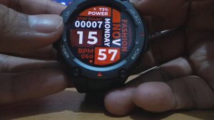 AOD always on display Amazfit T Rex Pro (GTR 3, GTS 3)