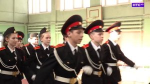 Смотр строя и песни среди кадетских классов Ирбита и Ирбитского района