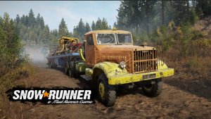 SnowRunner. Катаем на модовой карте The Wellbore Marshes - Highway Haulin 3